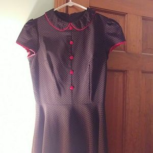 Stop Staring! 50s Repro Pin-Up Doll Swing Dress